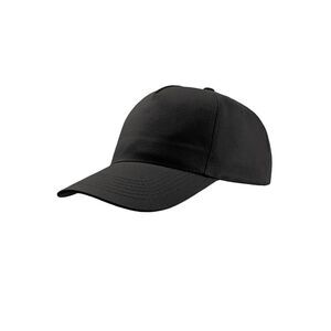 Atlantis Start 5 Panel Cap (Pack of 2) / Black